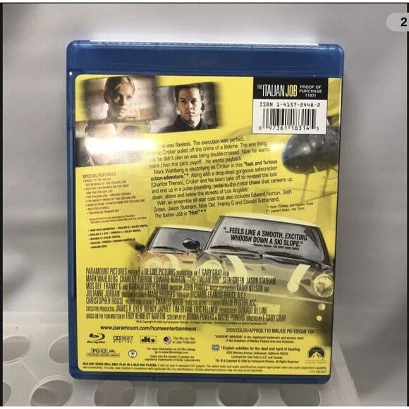 The A-Team The Italian Job The Bank Job 3 Movie Pack Blu-ray DVD Unrated Action - Picture 11 of 13